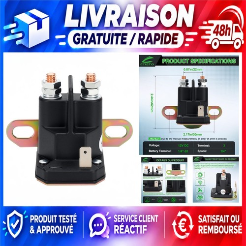 Relais démarreur 12v - démarreur,