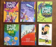 Roald Dahl 6 albums charlie &