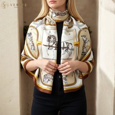 RARE VINTAGE foulard en soie