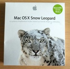 Apple Mac OS X  Snow  Leopard  - Version 10.6.3 - DVD - Version Française
