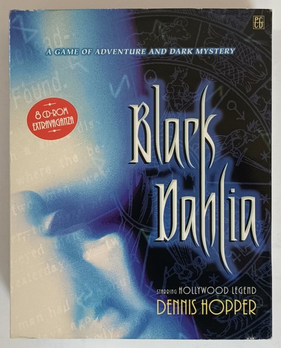 Ancien jeu black - black, dahlia