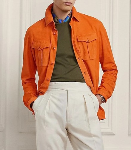 Veste cuir camionneur - en,