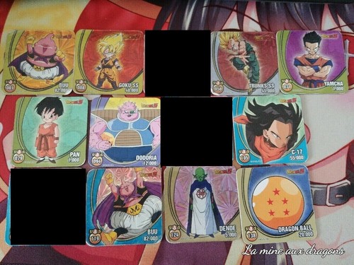 Lot staks dragon ball z - 10,