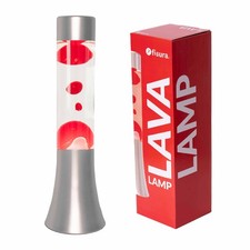 fisura. - Lampe à lave rouge
