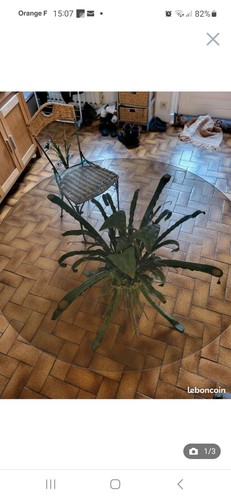 Table fer forgé - fer,