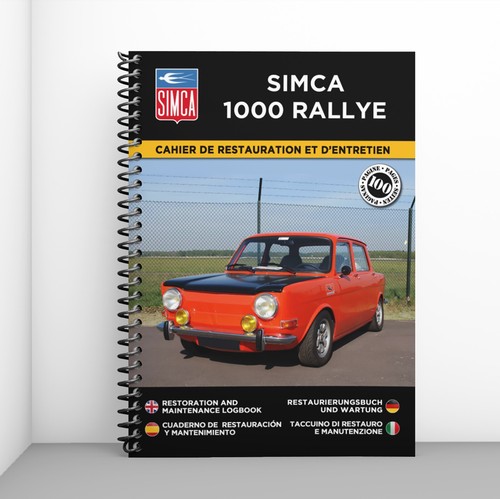 Simca 1000 rallye cahier - cahier, de