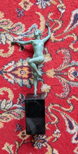Sculpture art déco bronze - art,