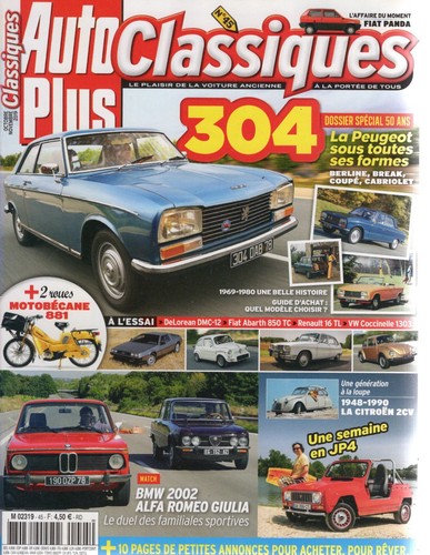 Auto plus classiques - plus, 45