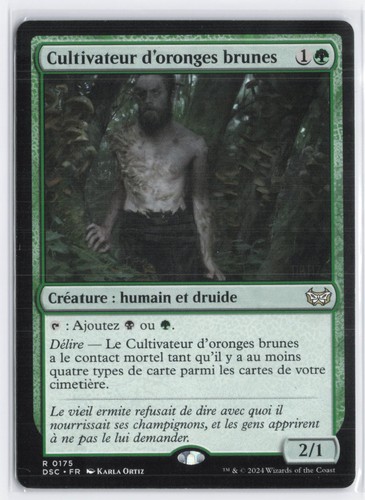 Cultivateur oronges brunes - cultivateur,