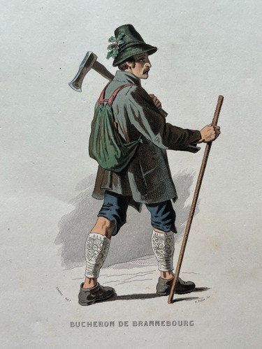 Baviere bucheron brannebourg - baviere,