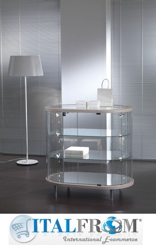 Verre vitrine comptoir - vitrine,