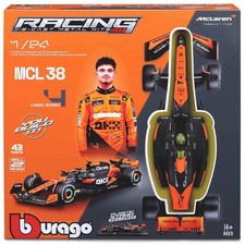 Miniature Voiture Kit De Montage Model Kit Burago MC LAREN MCL38 NORRIS 1:24