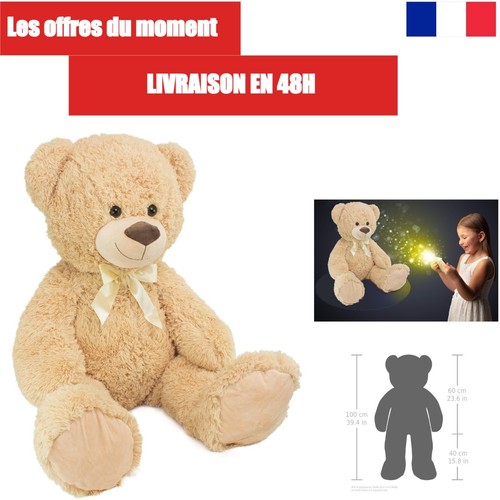 Brubaker peluche ours géant - brubaker,