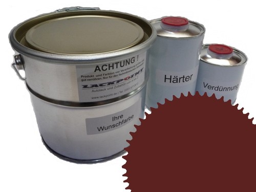 Set litre peinture de sol - set, 2k