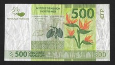 500 Francs, 2017, PACIFIQUE