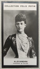 ALEXANDRA Princesse de GALLES UK  Photo 1ére  Collection Félix POTIN 1902