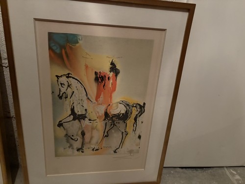 Salvador dali deux lithos - dali, ,deux
