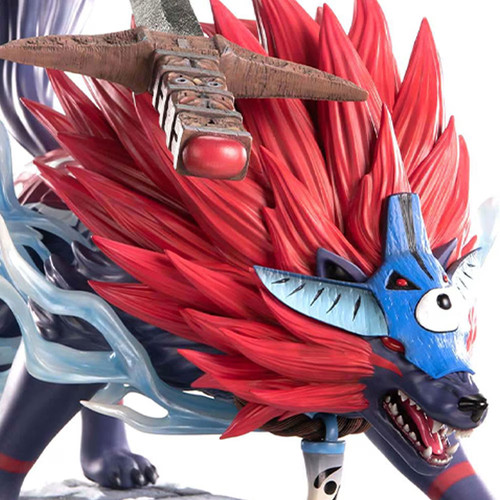 Okami figurine oki wolf - -,