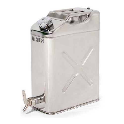 Jerrican inox avec bouchon - jerrican,