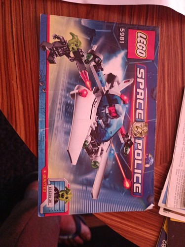 Notice lego space police - notice, 5981