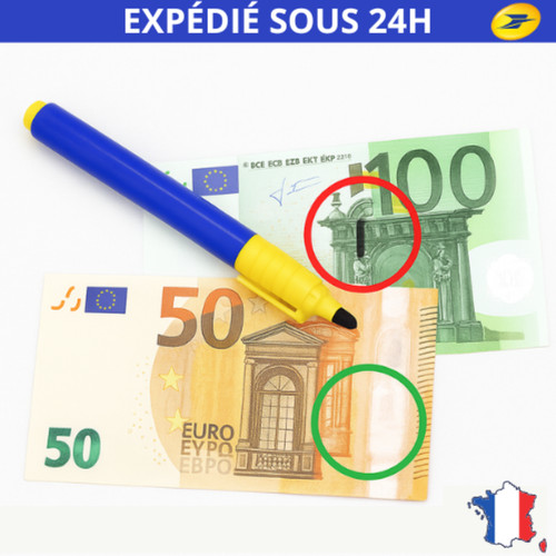 Feutre détecteur faux billets