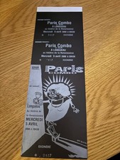 billet ticket place de concert