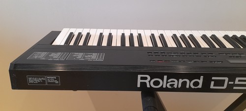 Synthétiseur roland 5 - synthétiseur, d-5