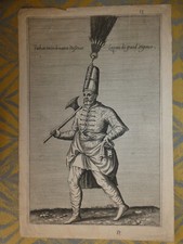 17th century engraving Peich or peider of the Persian nation, lackey of the great lord.