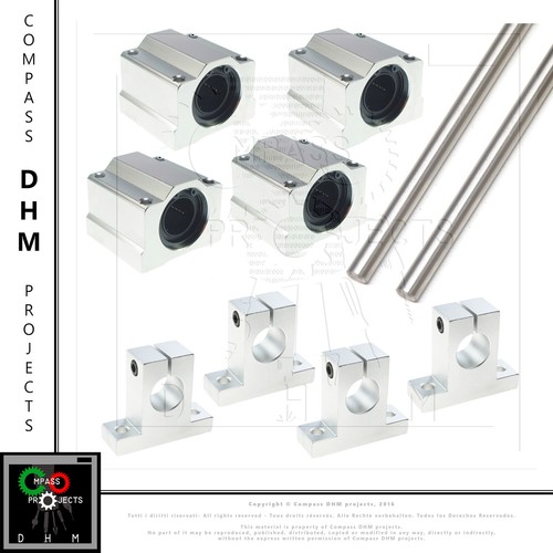 Kit guide lisses acier - kit,