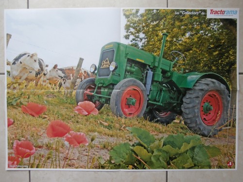 Poster agricole tracteur - poster, &