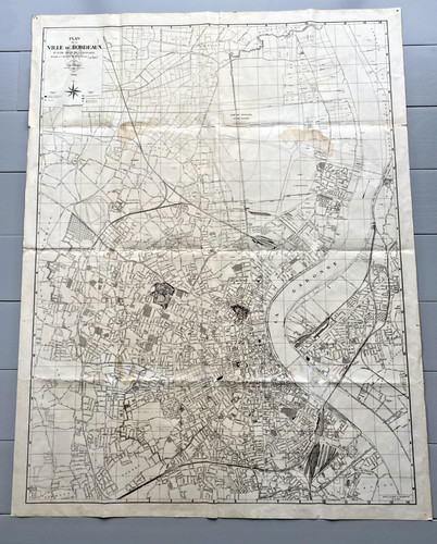 Carte plan bordeaux et - carte,