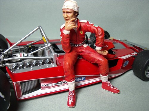 Figurine niki lauda - 1/18,