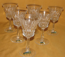 Lot 6 verres à vin blanc