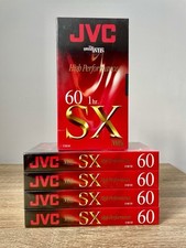 LOT 5 VHS JVC 60 SX | NEUF