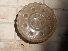 coupe pique fleur ancien verre