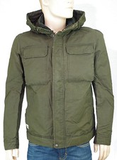 JACK & JONES VINTAGE Veste Parka kaki homme LUTON WAXED JACKET Forest taille M