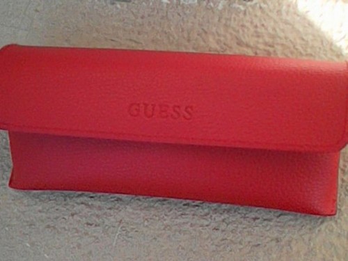 Etui lunettes rouge - etui, guess