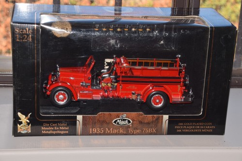 Camion pompiers mack 1935 - pompiers,