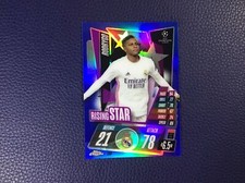 RODRYGO Topps C11 Match Attax Chrome 2020-21  #155 BLUE LIMITED /150 Réal Madrid