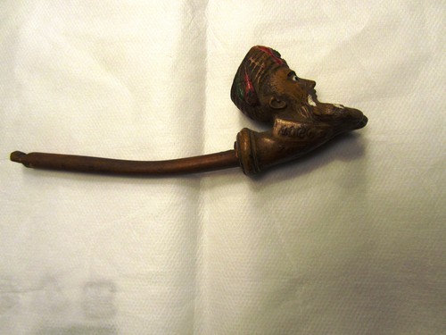Pipe gambier terre cuite - pipe,