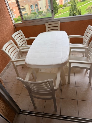 Table places 6 fauteuils - 6,