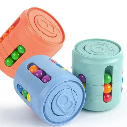 1pc colorful bean fidget - 1pc,
