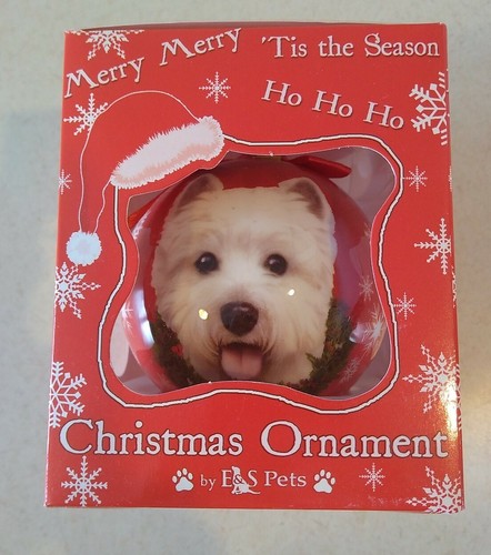 New westie dog - new, shatterproof