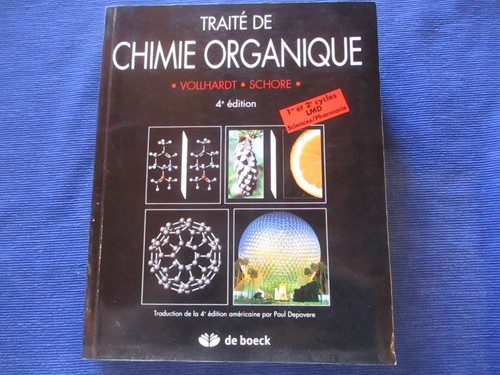 Vollhardt schore traité de - traité,