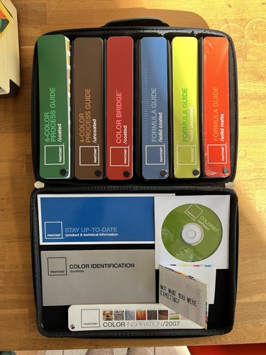 Pantone color guides - color, case