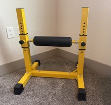 Bulgarian Split Squat Stand, Single Leg Squat Stand, 12-Level Adjustable Squat