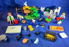 lot accessoires et animaux de la ferme playmobil