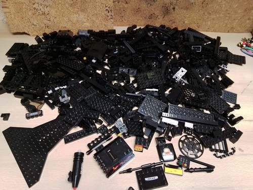 Lego noir police hero course - noir,