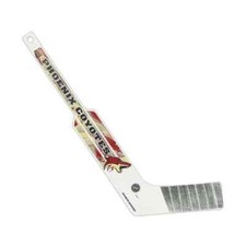Phoenix Coyotes Sherwood  Goalie Mini Plastic Hockey Stick  New