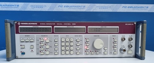 Rohde schwarz smg signal - rohde, &